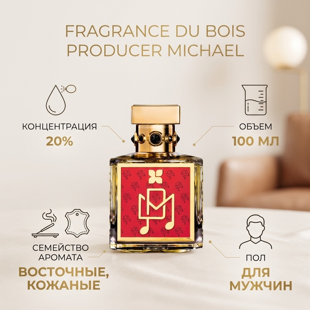 Fragrance Du Bois Producer Michael духи PARFUM 100 мл, для мужчин