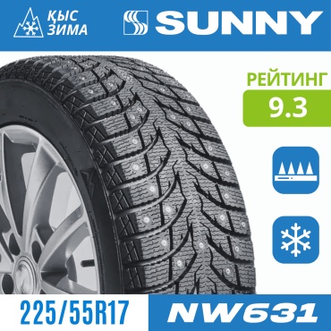 SUNNY SUNNY 225/55R17 101/XL H NW631 225/55 R17 101 H с шипами