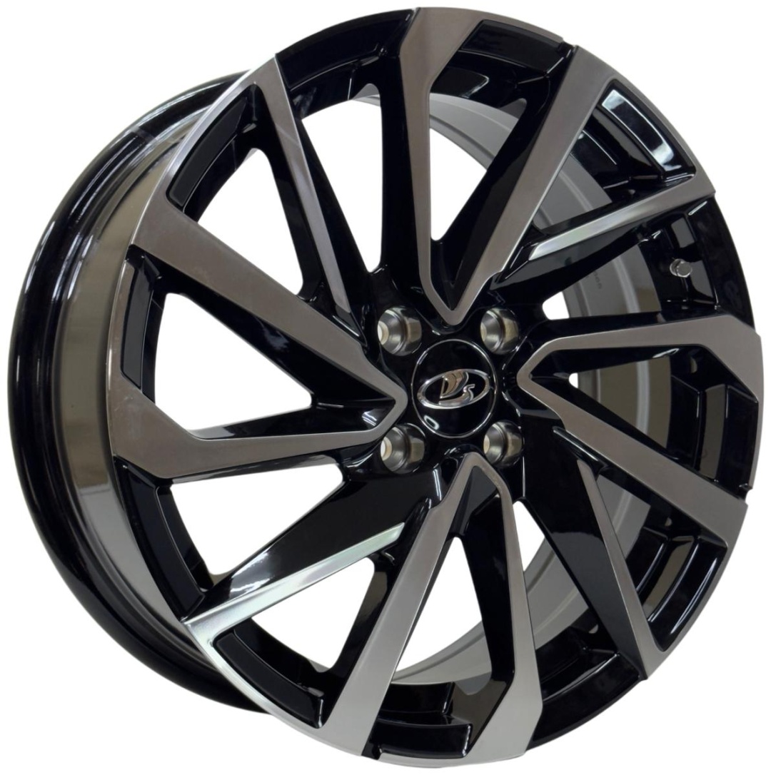 Wheels 1353DD 6.5x16/4x98 D58.6 ET33 4 диска черный, хром