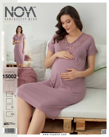 Ночная сорочка Noya Lux сиреневый