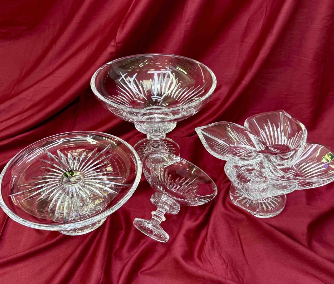 Bohemia Karol Crystal набор для сервировки Crystal Collection SkyLine, хрусталь