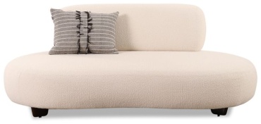 Мини-диван 1mebel 950017968, 160х80 см, обивка букле, бежевый