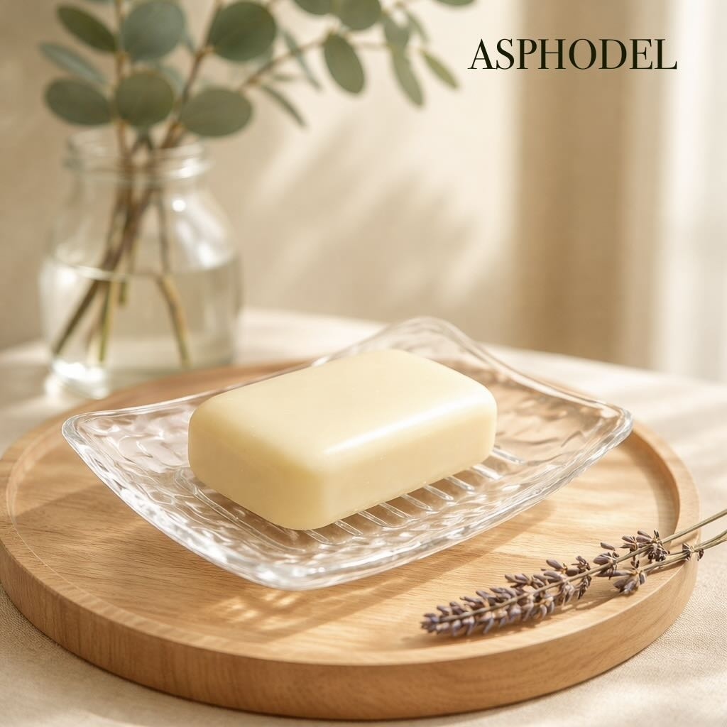 ASPHODEL мыльница Soap05white 1 шт, пластик