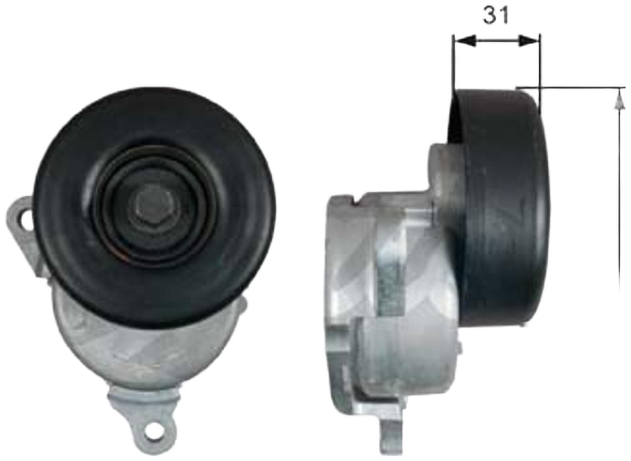 Gates ролик натяжной T38480