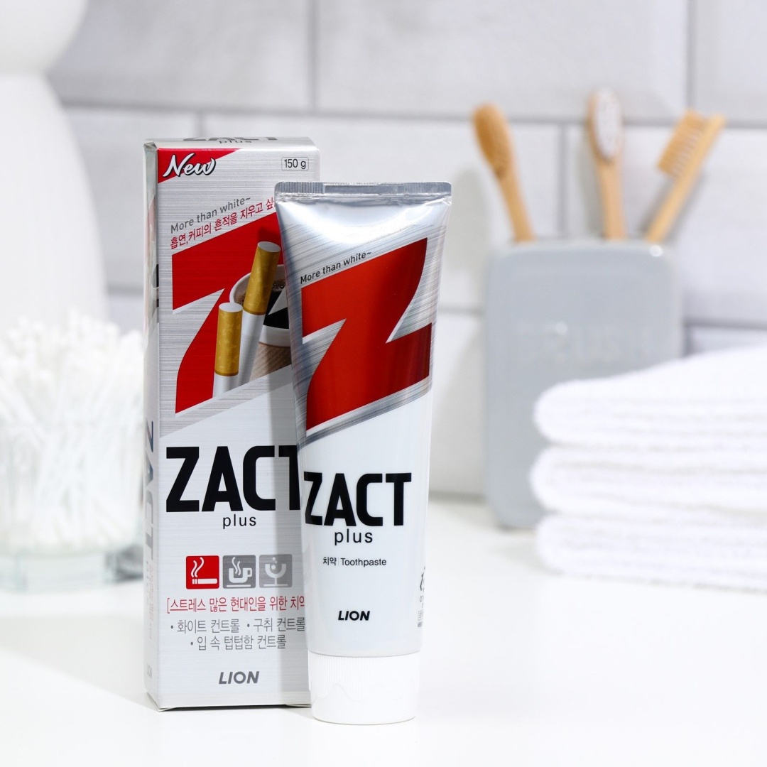 LION зубная паста Zact Plus 150 г