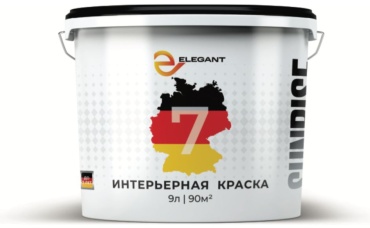 Elegant акриловая Интерьерная 4 л, белый цвет