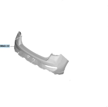 MOBIS бампер 86611 G4500 для Hyundai i30 2020-2024