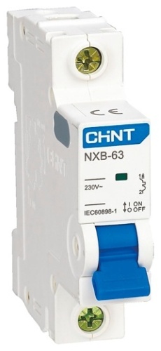 CHINT автоматический выключатель NXB-63 1P 6A 814012