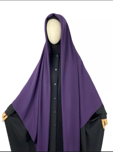 Платок Muslima style шифон 140 x 140 см
