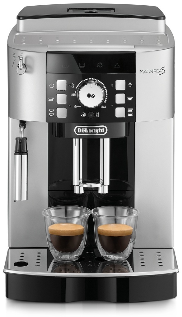 Кофемашина Delonghi ECAM 21.117 серебристый