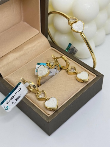 DARI GOLD 37738 вес 16 г золото, фианит, эмаль