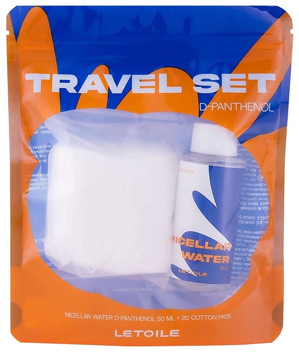 Letoile Travel Set D-panthenol мицеллярная вода 50 мл