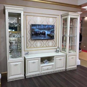 Комплект для гостиной Арида Мебель Берта, кремовый