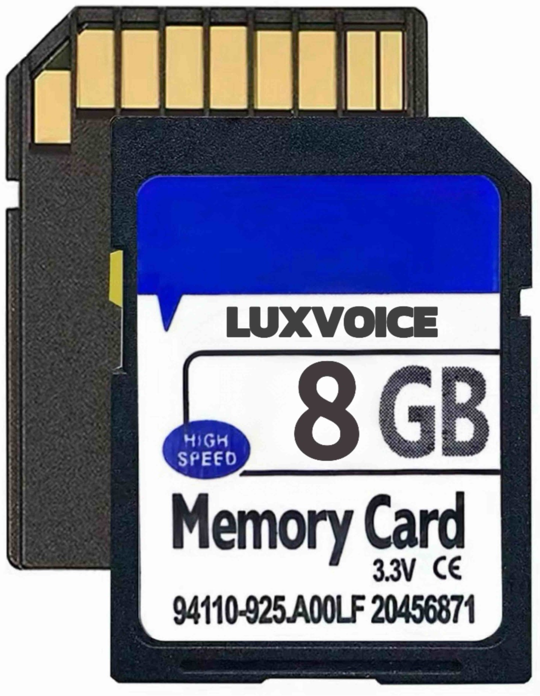 Карта памяти LuxVoice Secure Digital XC USKY-SD 8 Гб