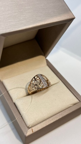 Diamond Union 336239967 размер 18 вес 2.25 г золото, фианит