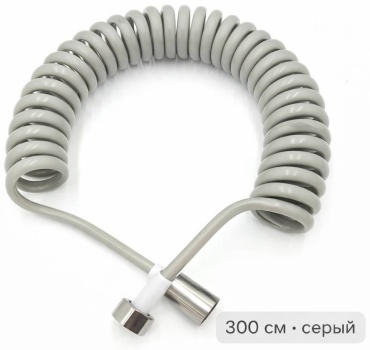 Шланг для душа Шланг для душа ПВХ, 300 см, подключение 1/2x1/2