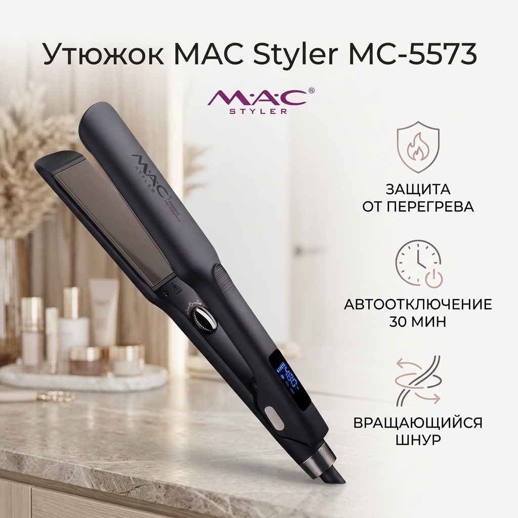 MAC Styler MC-5573 утюжок