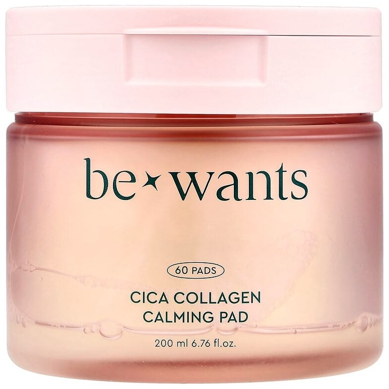 Bewants тонер-пэды Cica Collagen Calming 60 шт