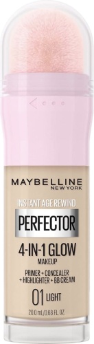 MAYBELLINE NEW YORK Instant Perfector glow тональный крем 01 Light 20 мл