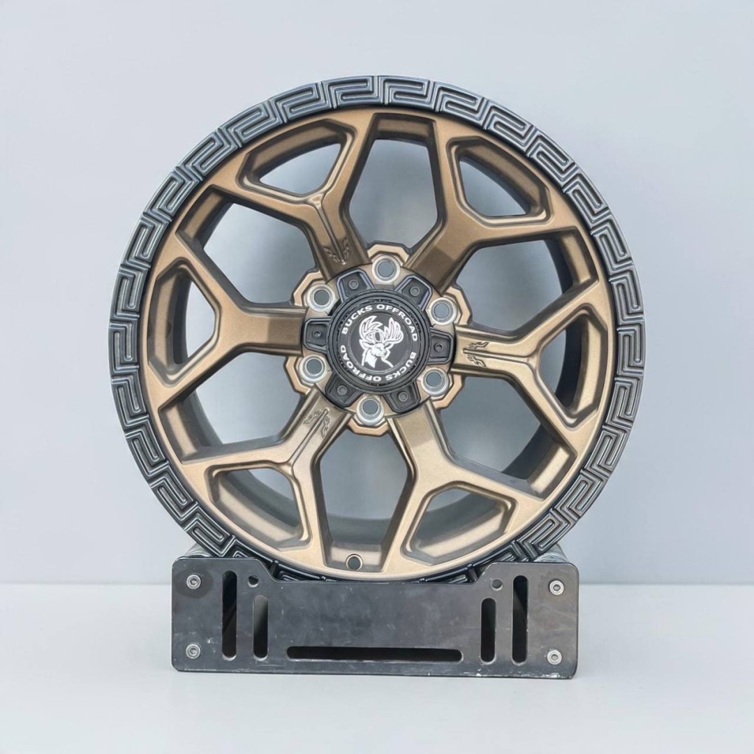 Top Grade IBR1040 8.5x17/6x139.7 D110.1 ET0 4 диска бронзовый матовый, черный матовый