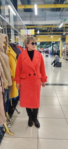 Дубленка Ivy angel коралловый