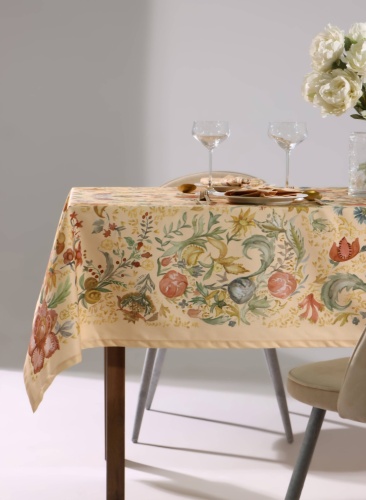 Скатерть с салфетками Этель 219x147 см, хлопок, 13 шт