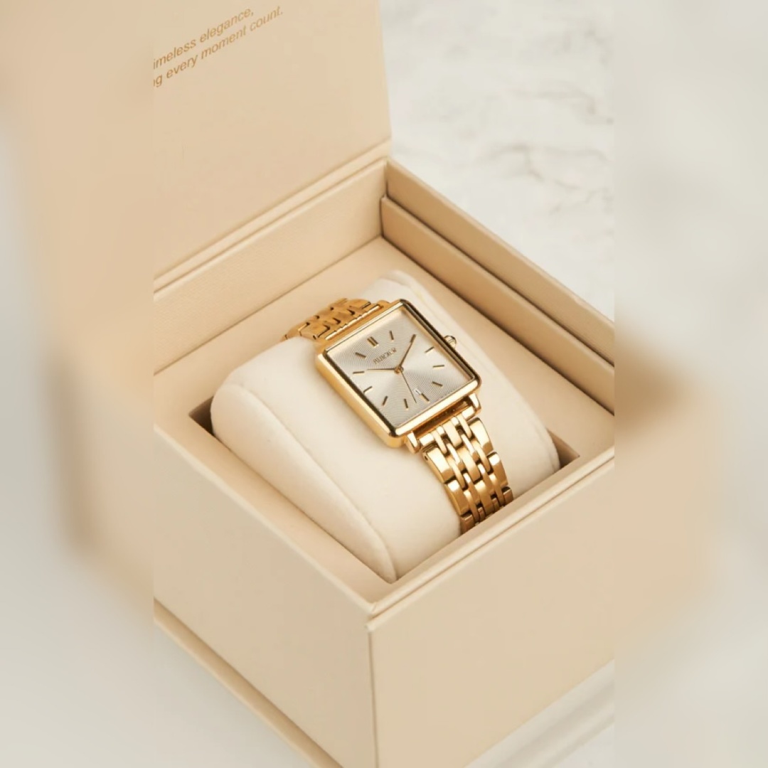 Кварцевые BURKER Daisy Gold White нержавеющая сталь