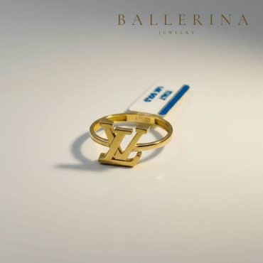 Кольцо Ballerina Jewelry K439 размер 18 вес 1.44 г золото, без вставок