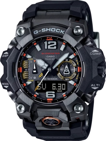 Кварцевые CASIO GWG-B1000EC-1AER сталь, полимер, карбон