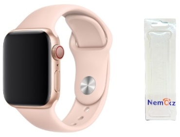 Ремешок Nemo.kz для Apple Watch Series 10 розовый