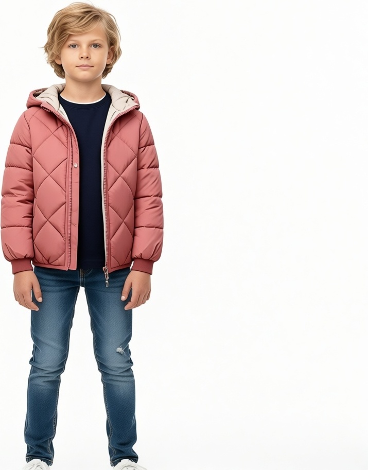 Демисезонная куртка Yikerenxin Fashion розовый