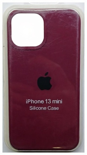 Чехол для Apple iPhone 13 Mini бордовый