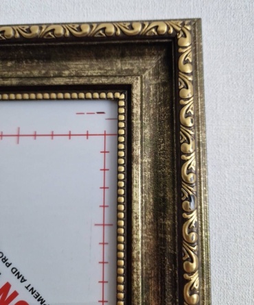 Рамка прямоугольная 30x40 см FrameKz, пластик, полистирол, МДФ, картон, акрил