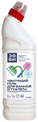 Гель ЭкспоДек Гель для ванной и туалета Эффективная формула 0.75 кг