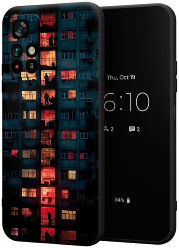 Чехол Mcover для POCO Poco M4 Pro рисунок