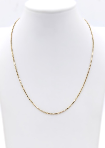 Ambrosi A0425568 длина 50 см, вес 5.68 г золото, плетение снейк