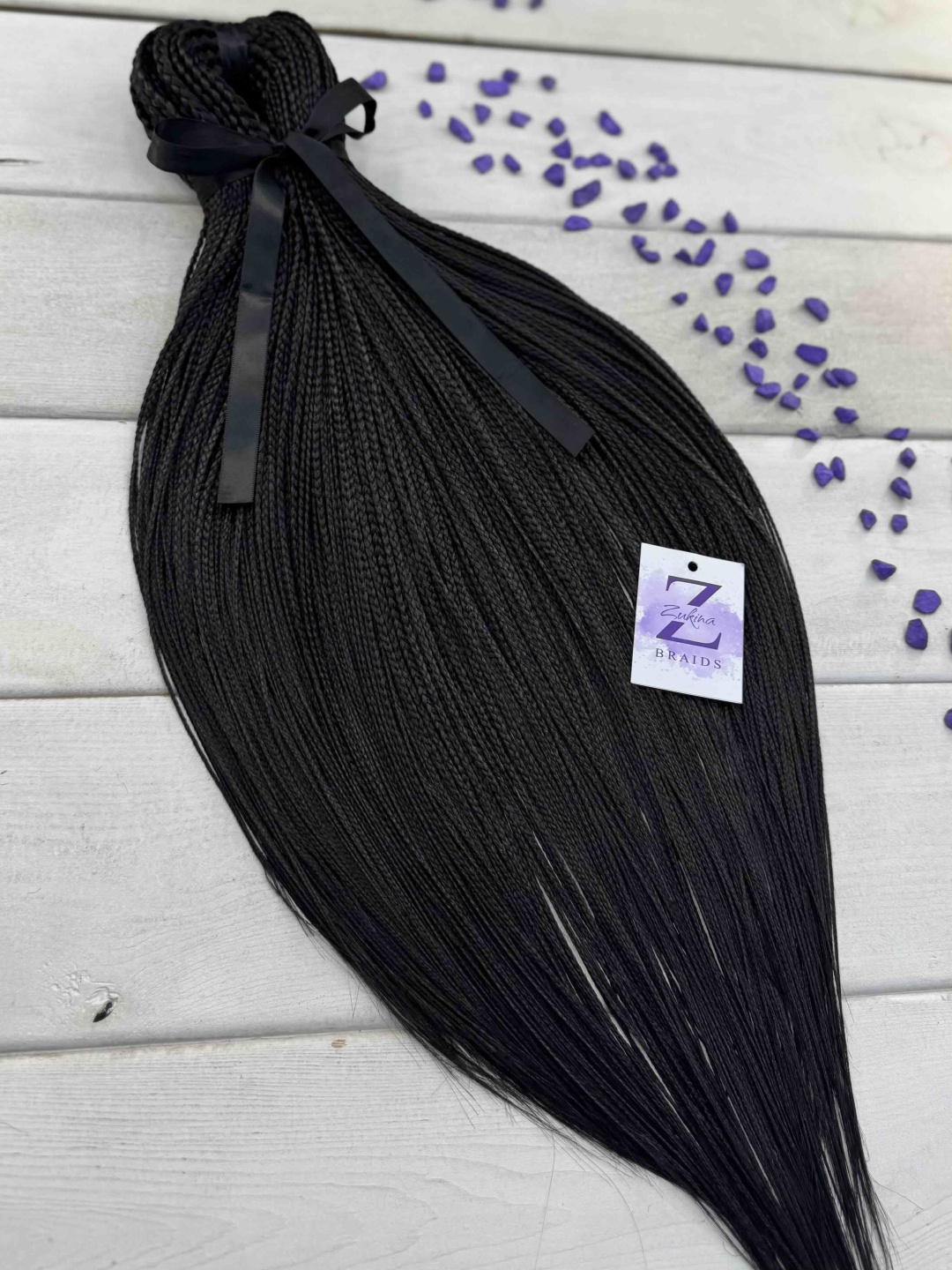 ZUKINA BRAIDS косички темный шоколад женский