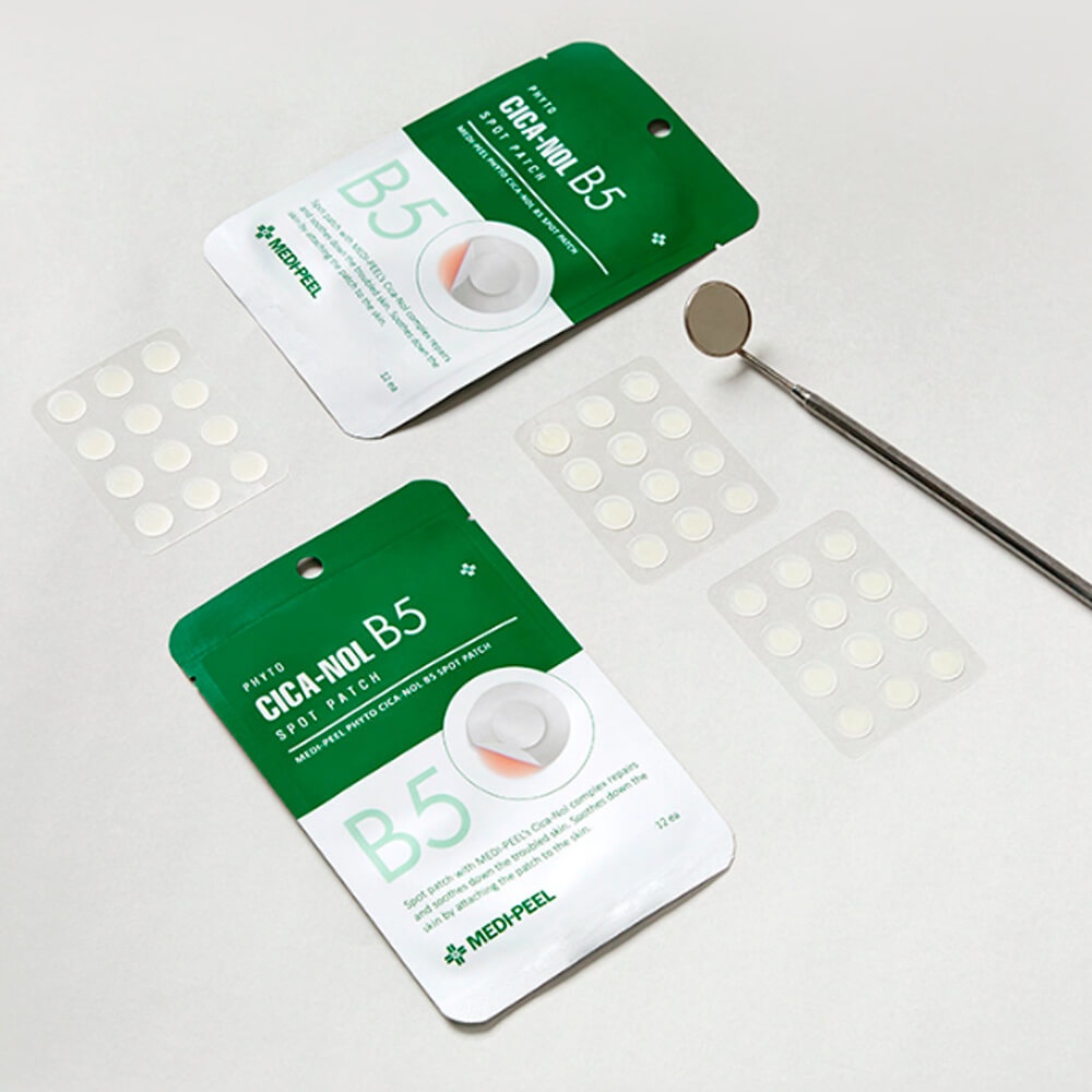 Патчи MEDI-PEEL точечные Патчи против воспалений Medi-Peel Cica B5 Быстрый эффект противовоспалительные 15 шт