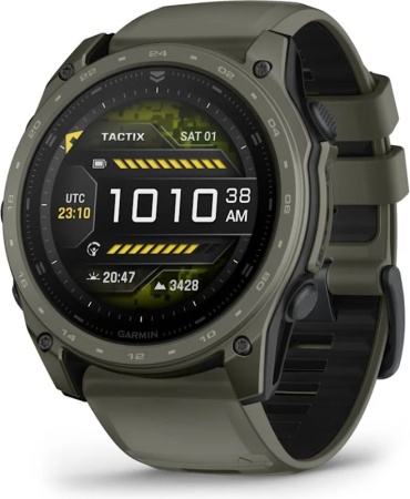Garmin TACTIX 8 AMOLED Cerakote 51 мм черный-зеленый