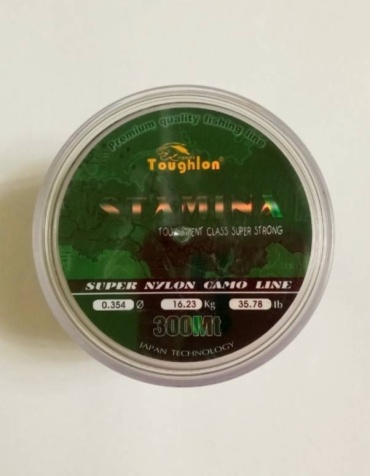 Toughlon монофильная леска 739480376 0.354 мм зеленый