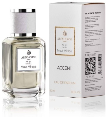 AlexHorse Musk Mirage №41 парфюмерная вода EDP 50 мл, унисекс