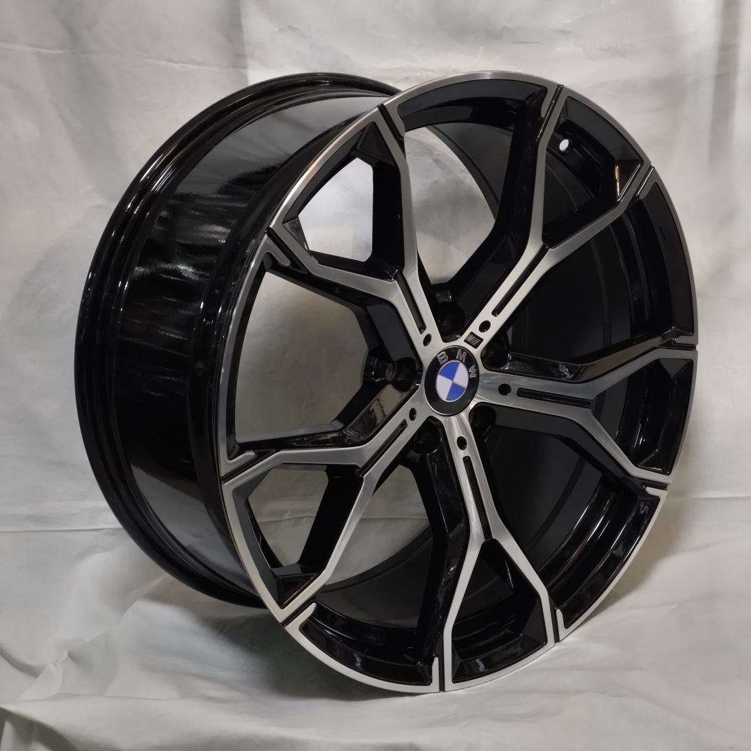 Wheels 959 9.5/10.5x21/5x120 D74.1 ET37.43 4 диска черный, серебристый
