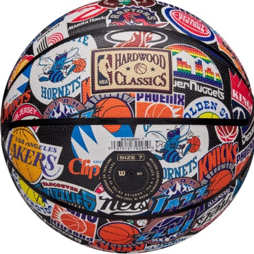 Мяч Wilson NBA All Team Retro/WZ4028501XB7/7 для баскетбола размер 7