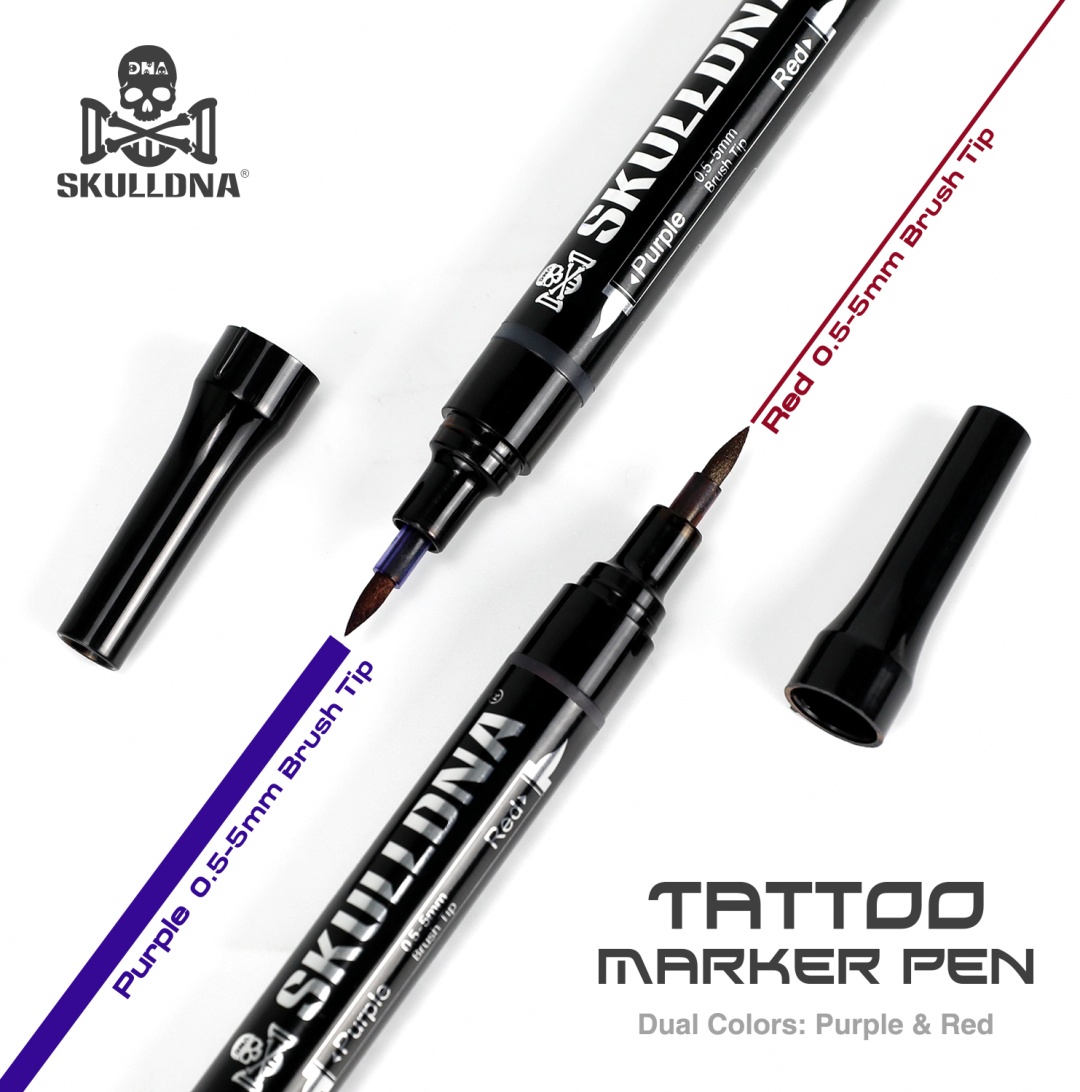 AVA BRANDS SKULLDNA Double-head стержни для фрихенда 1 шт