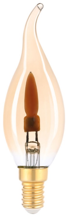 General Lighting Systems 6W E14, светодиодная, филаментная, теплый белый