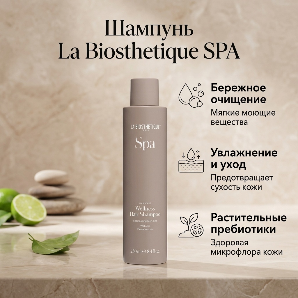 La Biosthetique SPA шампунь 250 мл