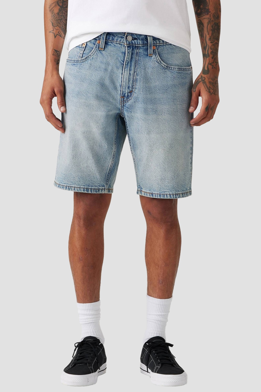 Джинсовые шорты Levis голубой