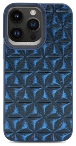Чехол Kajsa для Apple iPhone 15 Pro синий