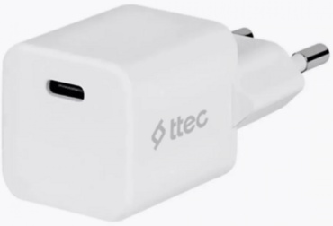 TTEC ttec SmartCharger GAN 20W PD Travel Fast Charger 2SCG20B USB Type-C 20 Вт белый