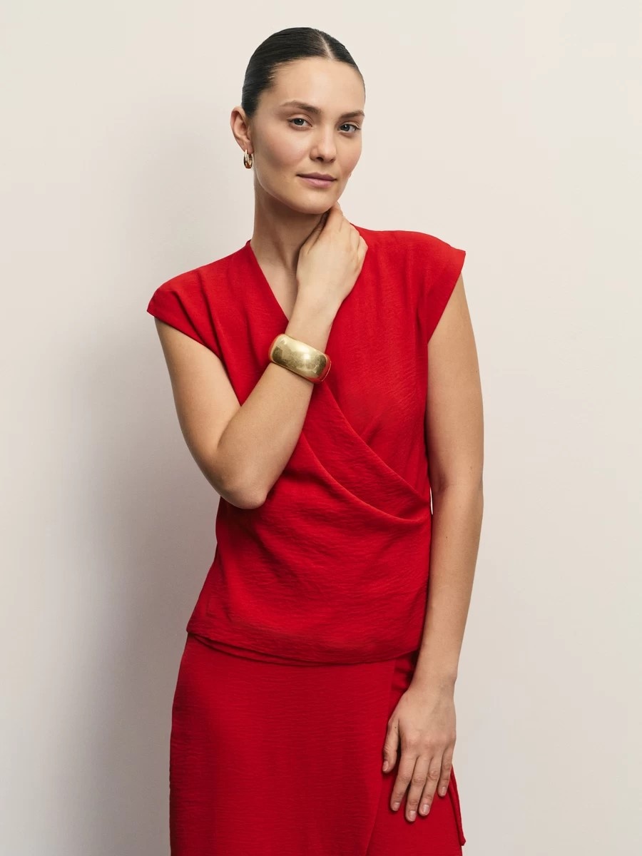 Топ ZARINA красный